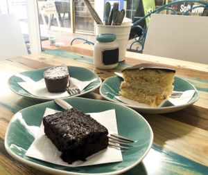 cakes at Two Cats Espresso Bar in Boronia