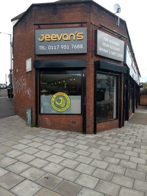 Yep at Jeevans Sweets in Bristol