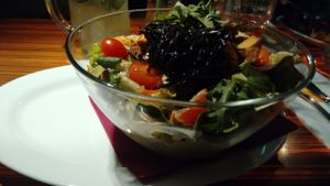 Tofu salad at Clear Head - Lehka Hlava in Prague