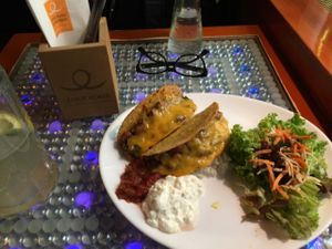 Tacos and homemade lemonade. at Clear Head - Lehka Hlava in Prague