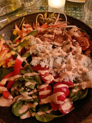 Buddha bowl at Clear Head - Lehka Hlava in Prague