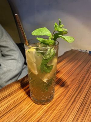 Lemonade with fresh mint!!!😋  at Clear Head - Lehka Hlava in Prague