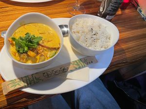 Thai curry  at Clear Head - Lehka Hlava in Prague