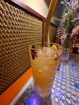 Spiced apple gin and tonic at Clear Head - Lehka Hlava in Prague