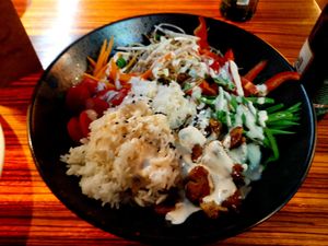 Vegetable Wok at Clear Head - Lehka Hlava in Prague