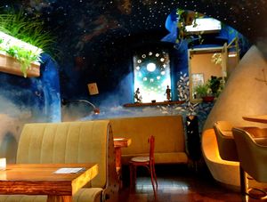 Unique, cozy interior  at Clear Head - Lehka Hlava in Prague