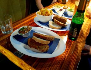 In-House made spreads at Clear Head - Lehka Hlava in Prague