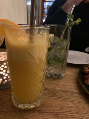 Orange Juice and lemonada at Clear Head - Lehka Hlava in Prague