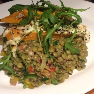 dish of the day at Clear Head - Lehka Hlava in Prague