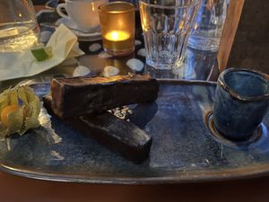 Vegan snickers   at Clear Head - Lehka Hlava in Prague