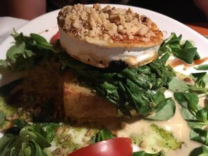 Grilled Goat Cheese at Clear Head - Lehka Hlava in Prague