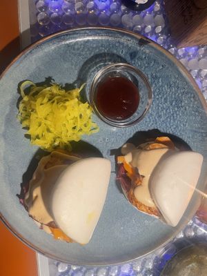 Ban tofu burger   at Clear Head - Lehka Hlava in Prague