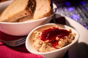 tofuois gras at Clear Head - Lehka Hlava in Prague