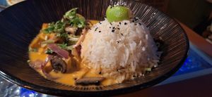Thai curry  at Clear Head - Lehka Hlava in Prague