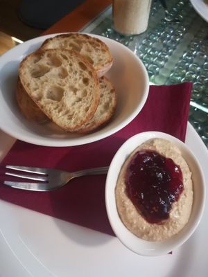 Tofoie gras at Clear Head - Lehka Hlava in Prague