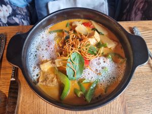 Red curry with tofu at Banmaai Thai Kitchen and Bar in Kiel