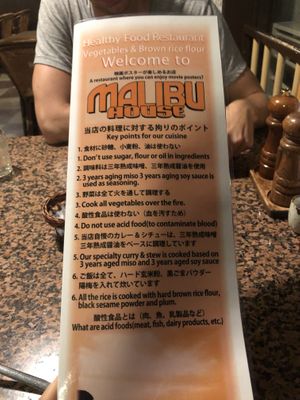 Perks of the restaurant  at Malibu House in Okinawa