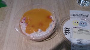 Mango Chia Dessert
 at Veganz - Kreuzberg in Berlin