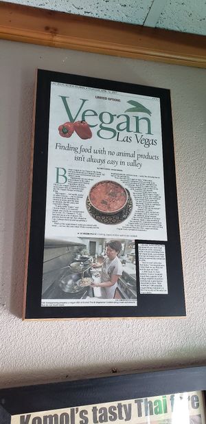 Vegan LV at Komol Thai Restaurant in Las Vegas