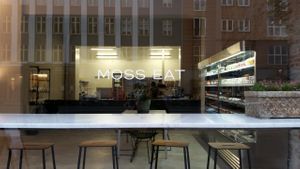 outside at Moss Eat in Copenhagen