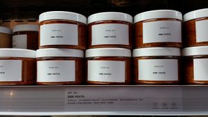 pesto at Moss Eat in Copenhagen