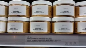 hummus at Moss Eat in Copenhagen