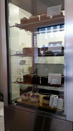 cakes raw at Moss Eat in Copenhagen