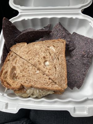 Vegan reuban  at Healthy on Lark in Albany