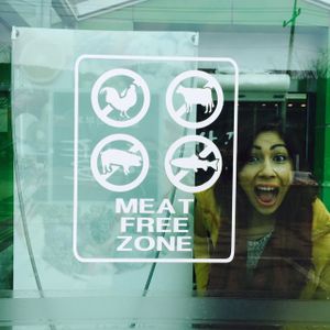 out front  at San Deul in Cheonan