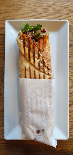 Pita falafel #3 at Syryjka in Warsaw