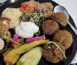 falafel 😍😍😍😍🫠🫠  at Syryjka in Warsaw