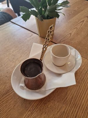 Kawa po turecku at Syryjka in Warsaw