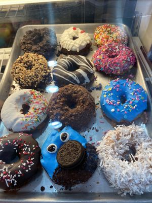 The vegan options when I was there at Zombee Donuts & Bakeshop in Fullerton
