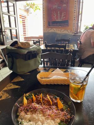   Chili sin carne with tofu  at Bar Alternatywa in Hel