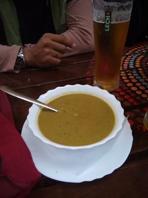 Soup at Bar Alternatywa in Hel