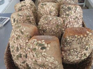 pan integral at Dharma Vegetariano in Cancun