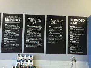 Menu at Vegebitez in Oakville