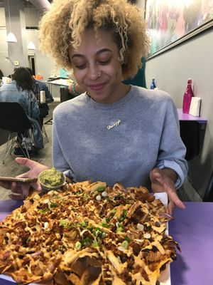 X Large portion sizes at Vegebitez in Oakville