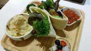 pita bread at Yi Ke Shu - Bayan Lepas in Penang