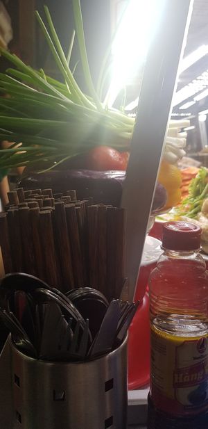 Vegan food in vietnam at Miss Thuy Vegetables - Food Stall in Hoi An