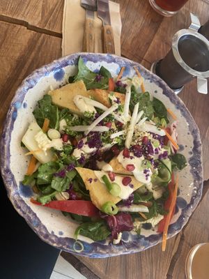 Tofu salad  at De Herbivoor in Groningen