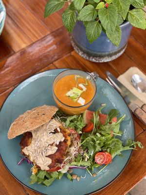 Burger  at De Herbivoor in Groningen