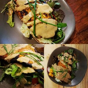 burger at De Herbivoor in Groningen