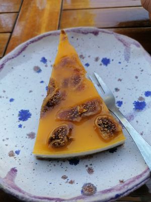 Cheesecake at De Herbivoor in Groningen