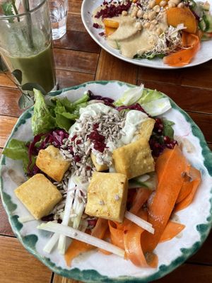 Tofu salad  at De Herbivoor in Groningen