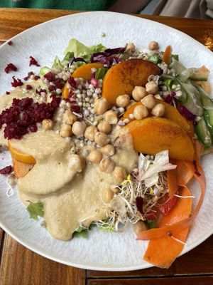 Grilled  vegetables salad   at De Herbivoor in Groningen