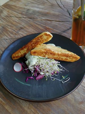 Burmese tofu at De Herbivoor in Groningen