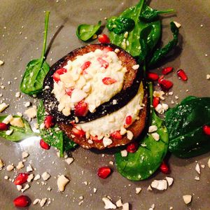 aubergine at De Herbivoor in Groningen