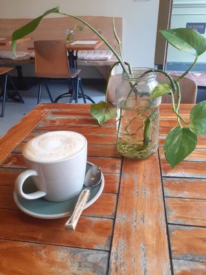 Cappucino at De Herbivoor in Groningen