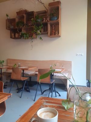 Inside at De Herbivoor in Groningen